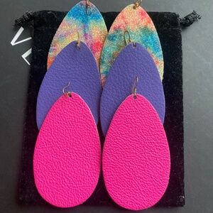 Bohemian Leather Earrings